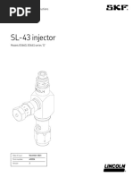 SL-1 Injector User Manual 81713/81713A | PDF | Valve | Piston