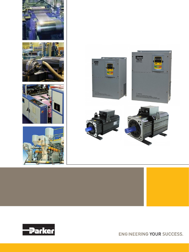 Parker IM20 Series Servo Drive Overview | PDF | Power Supply | Pump