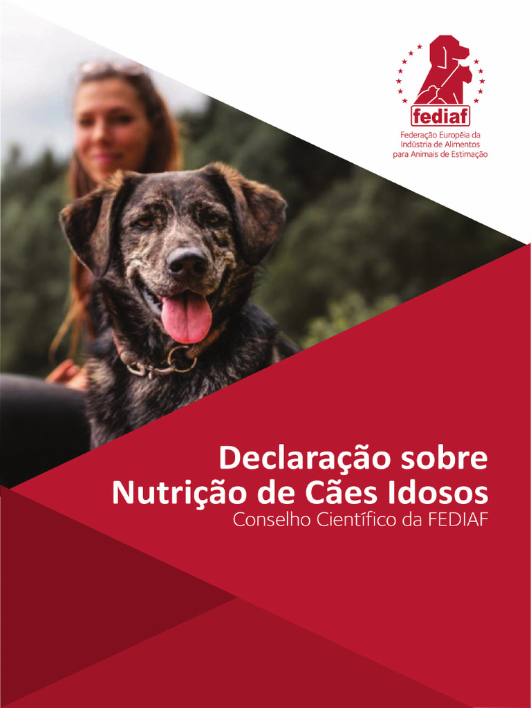 Nutrição para Cães Idosos: Diretrizes FEDIAF | PDF | Obesidade | Cães