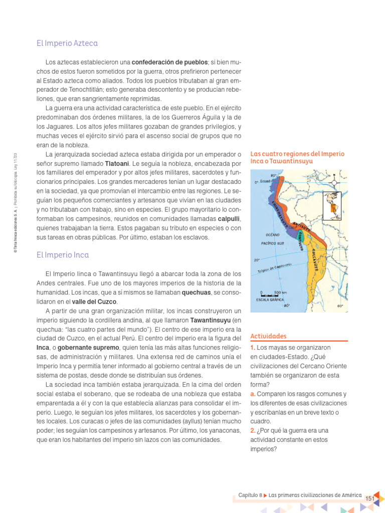 Estructura y Sociedad de Imperios Precolombinos | PDF | Imperio Inca ...