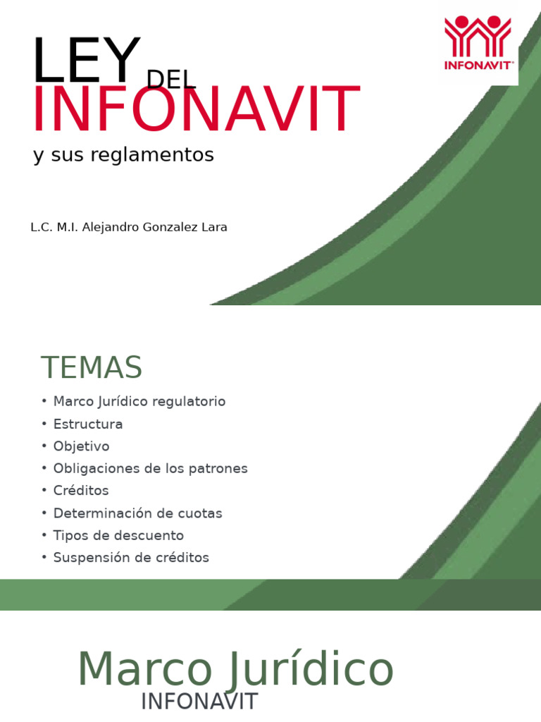 Obligaciones y Créditos INFONAVIT | PDF | Crédito | Finanzas y dinero