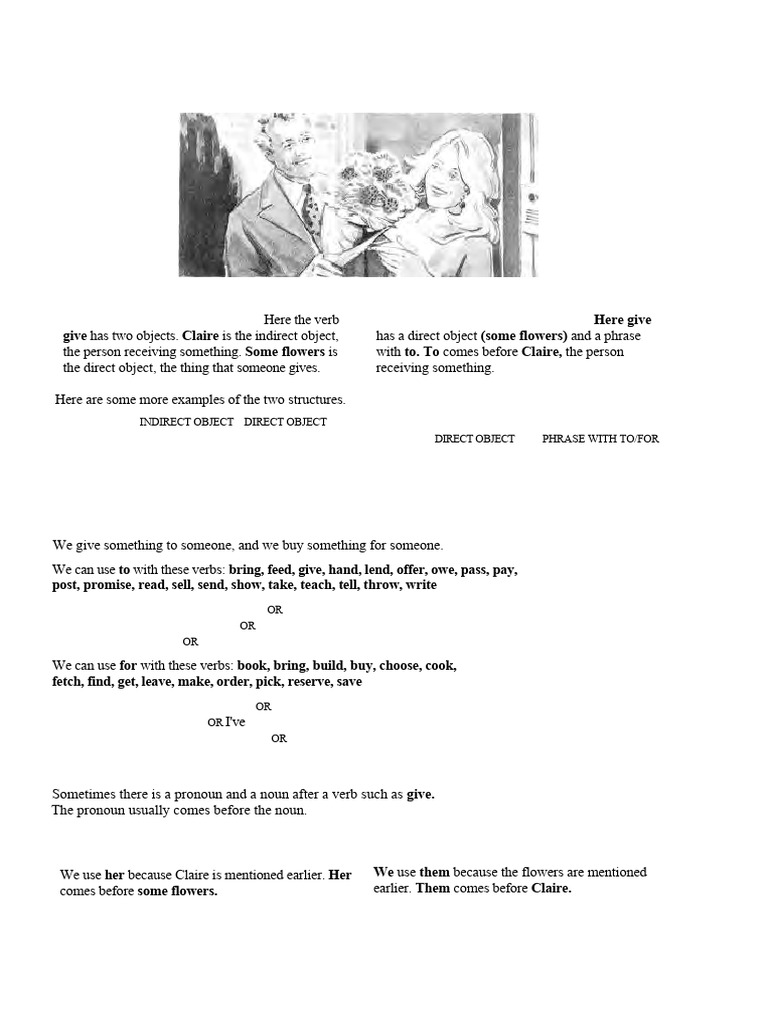 Direct and indirect objects pdf linguistics syntax