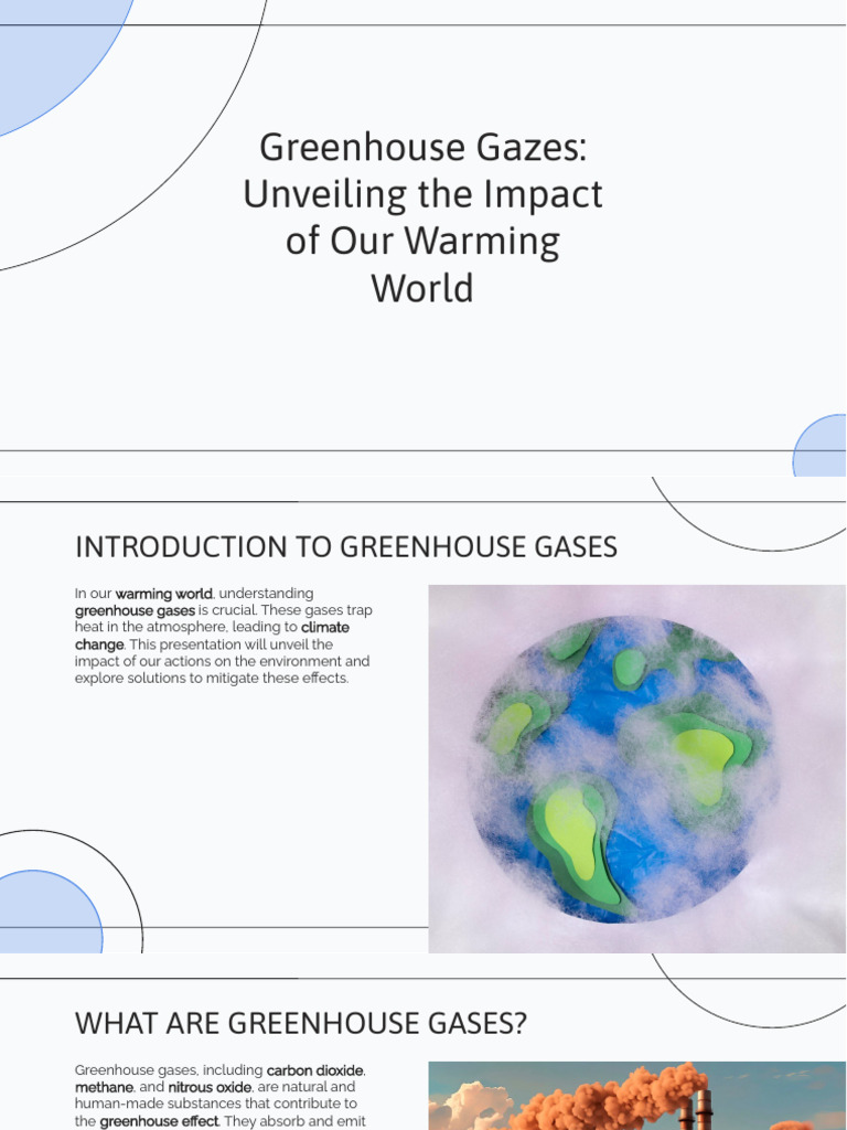 Impact of Greenhouse Gases on Climate | PDF | Climate Change ...