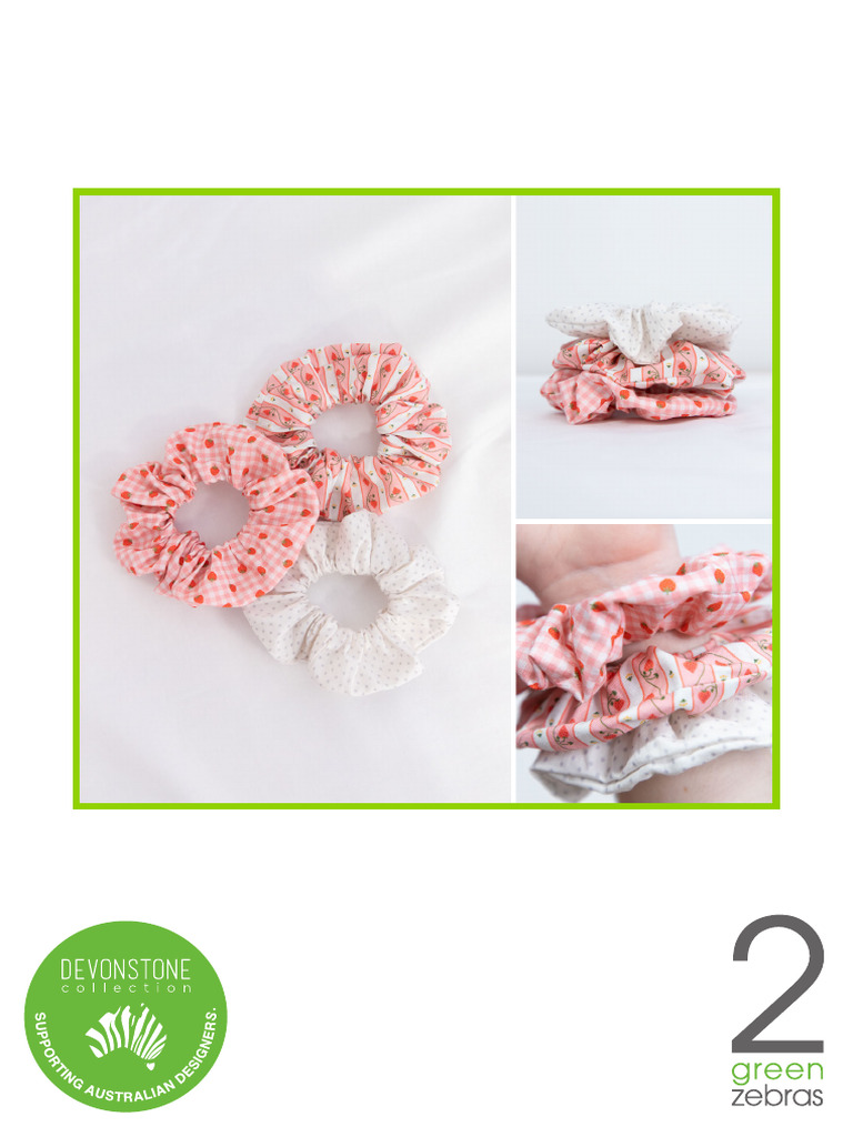 Scrunchie Sewing Guide | PDF