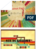 Metode Penelitian Study Kohor