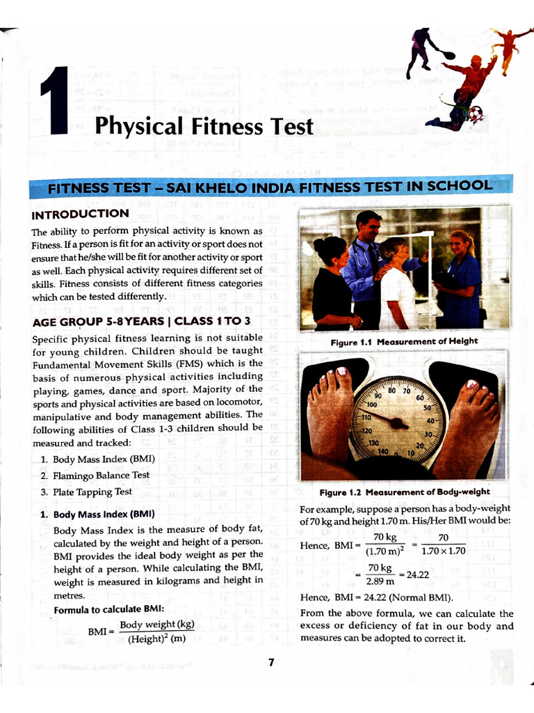 Physical Fitness Test | PDF
