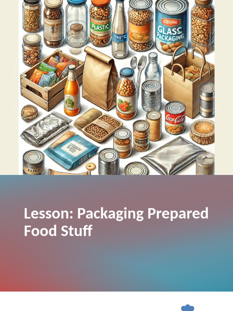 Food Packaging Essentials for Cookery | PDF | Shelf Life | Food ...