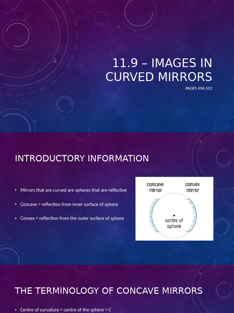 Understanding Images in Curved Mirrors | PDF