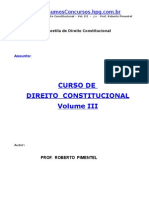 DIREITO CONSTITUCIONAL Curso de Direito Constitucional Volume.iii_1
