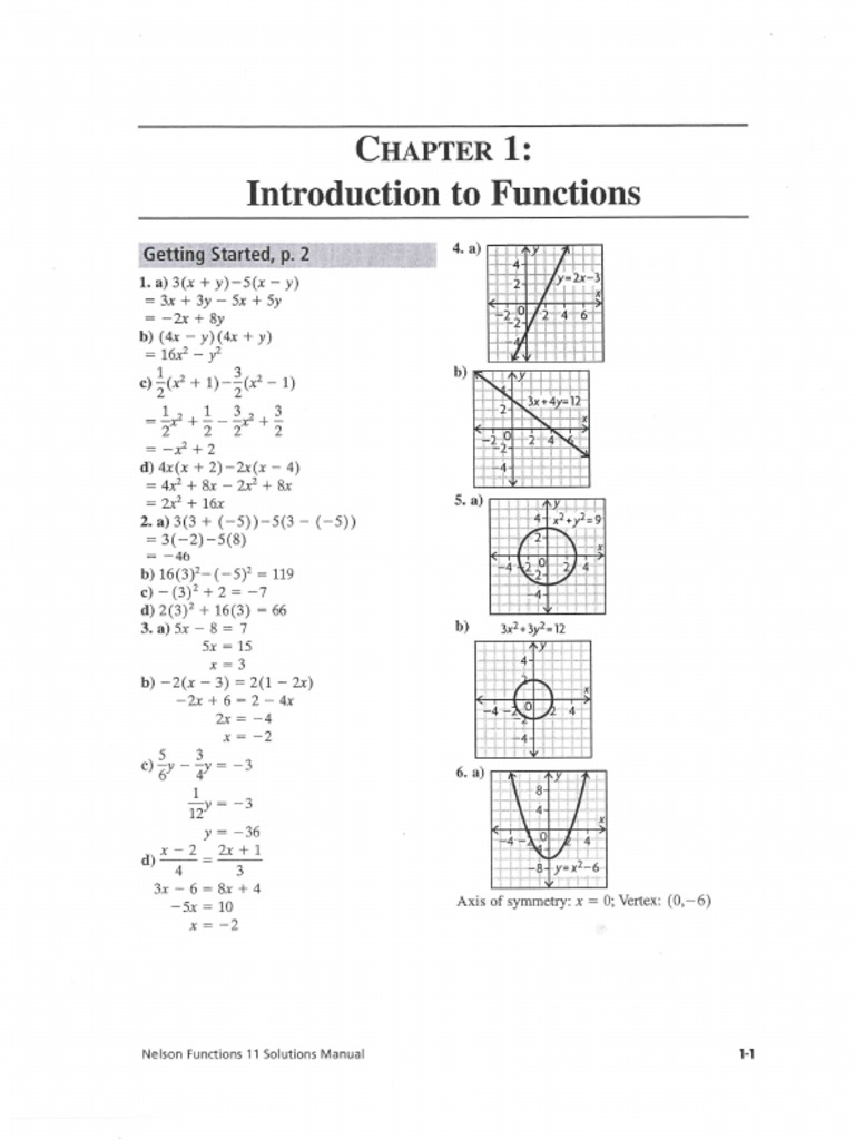 3U Ch. 1 Text Solutions | PDF