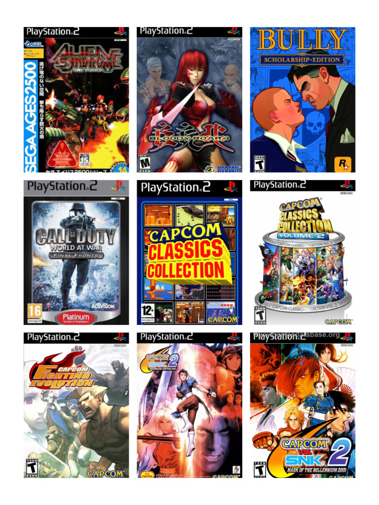 Juegos de PS2-1 | PDF