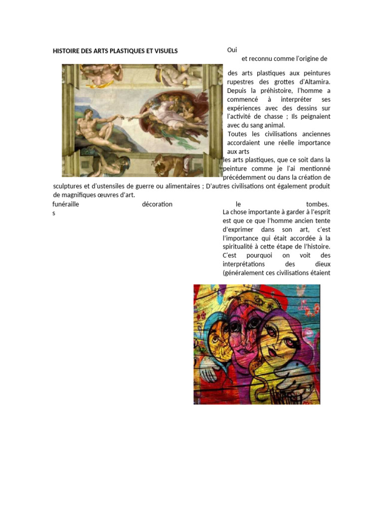 Histoire des arts plastiques et visuels | PDF | Grèce ancienne ...
