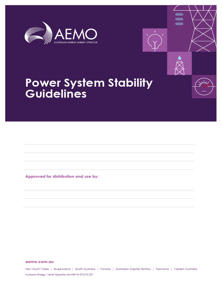 Power System Stability Guidelines | PDF | Power Electronics | Oscillation