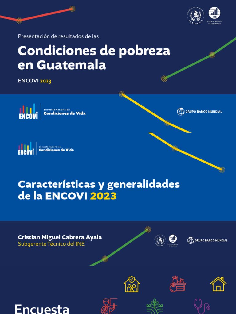 Pobreza en Guatemala: Resultados ENCOVI 2023 | PDF | Pobreza | Pobreza ...