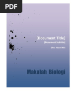 Makalah Biologi - Evolusi