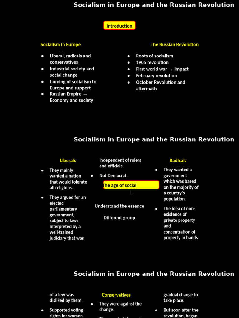 Socialism and the Russian Revolution Overview | PDF | Russian ...