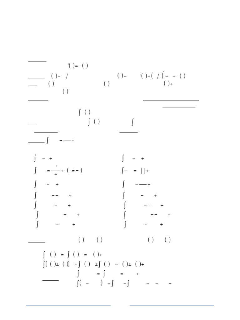 Integration Pdf Integral Mathematical Analysis