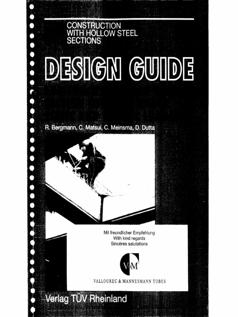 Vol 5 For Concrete Filled Hollow Section Columns Under Static and ...