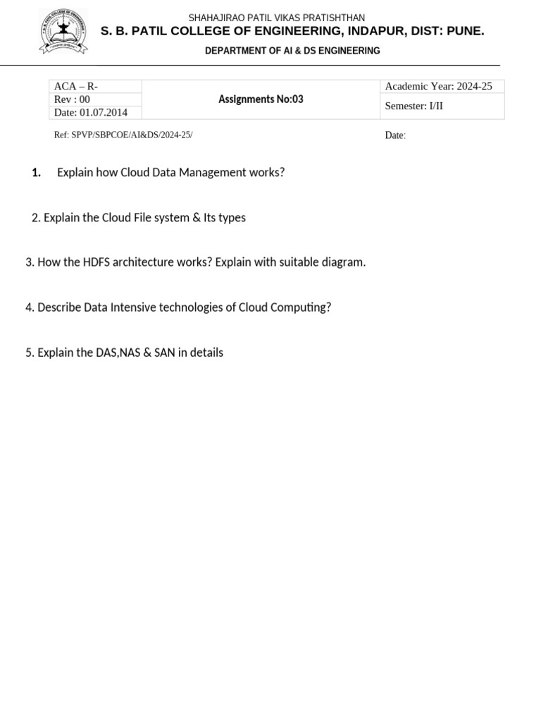 Assignment NO 2 | PDF