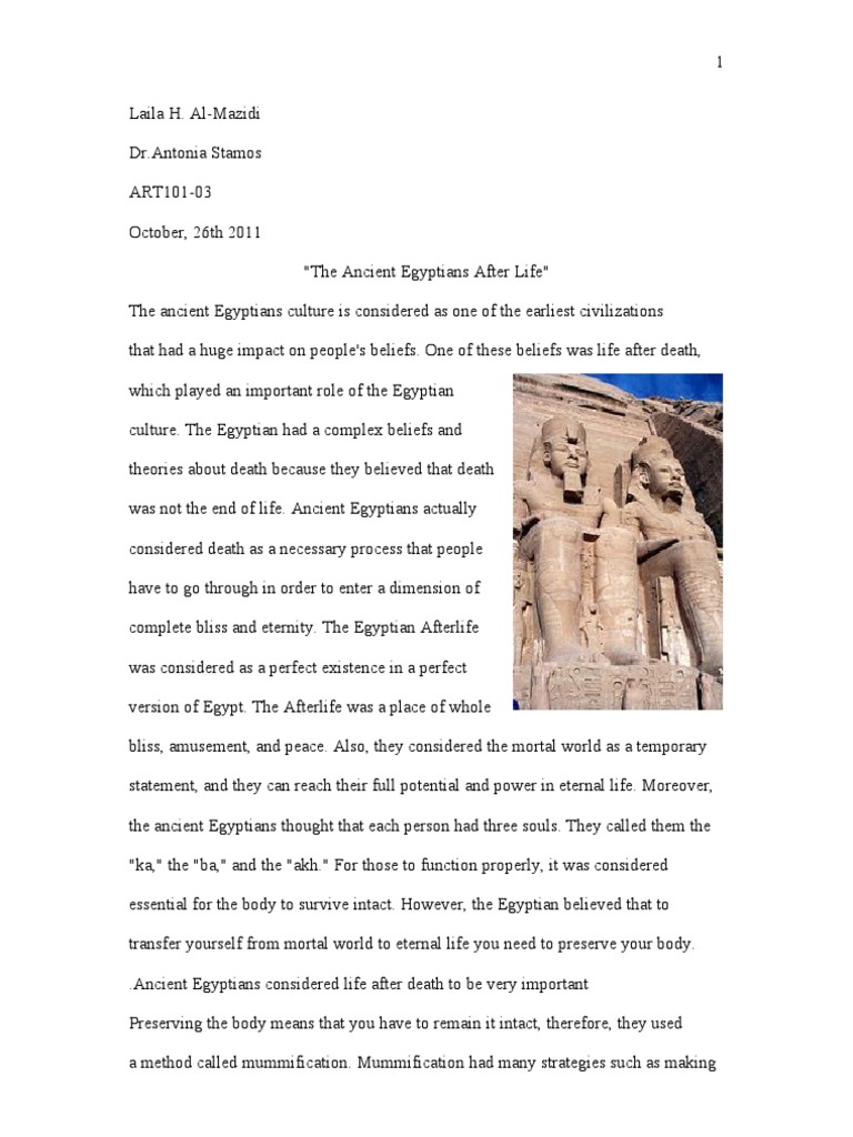 Essays about mummification picture