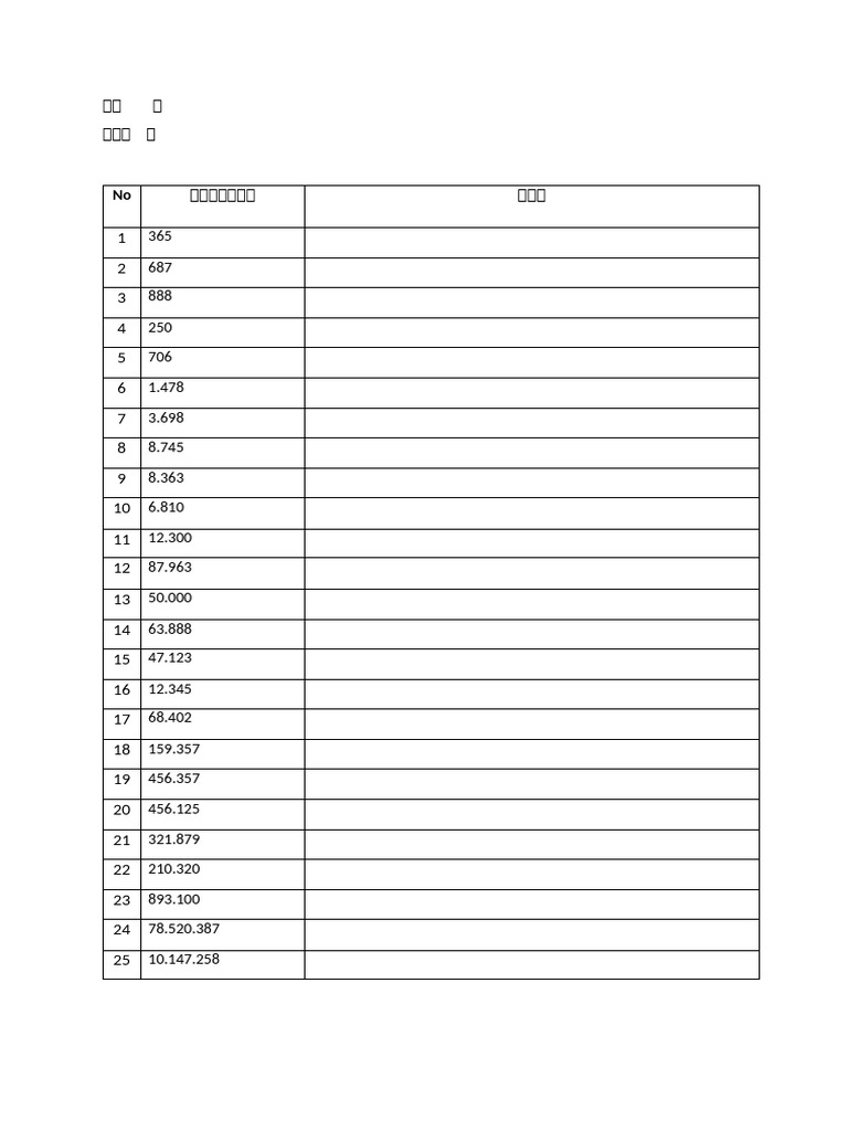 Angka | PDF