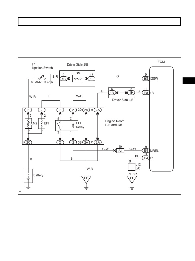 2TR-FE Engine Control System Guide | PDF | Fuse (Electrical) | Relay