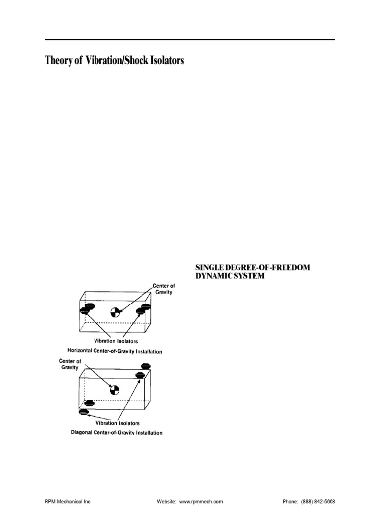 Isolator Design and Analysis Guide | PDF | Damping | Young's Modulus