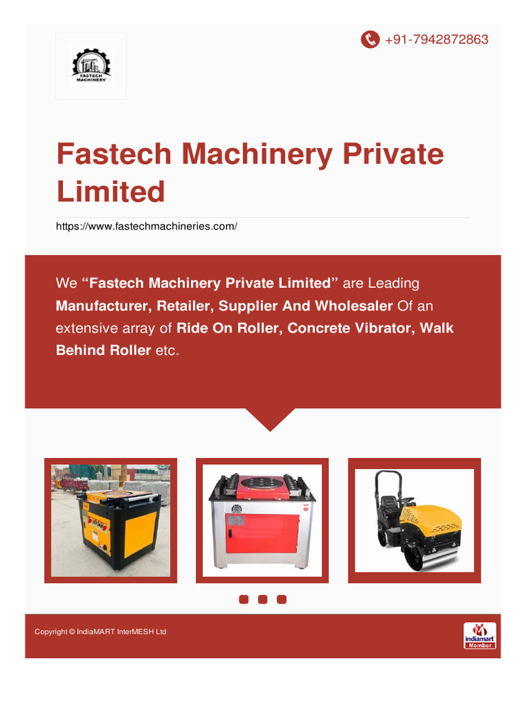 Fastech Machinery Private Limited | PDF | Structural Engineering ...