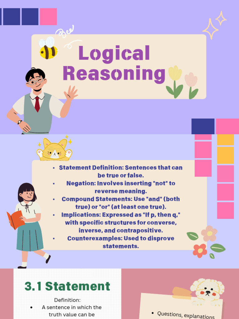 Understanding Logical Reasoning Concepts | PDF | Truth | Logic