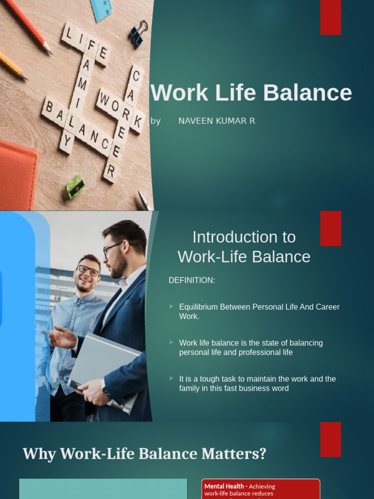 Work-Life Balance: Key Strategies & Benefits | PDF | Occupational ...