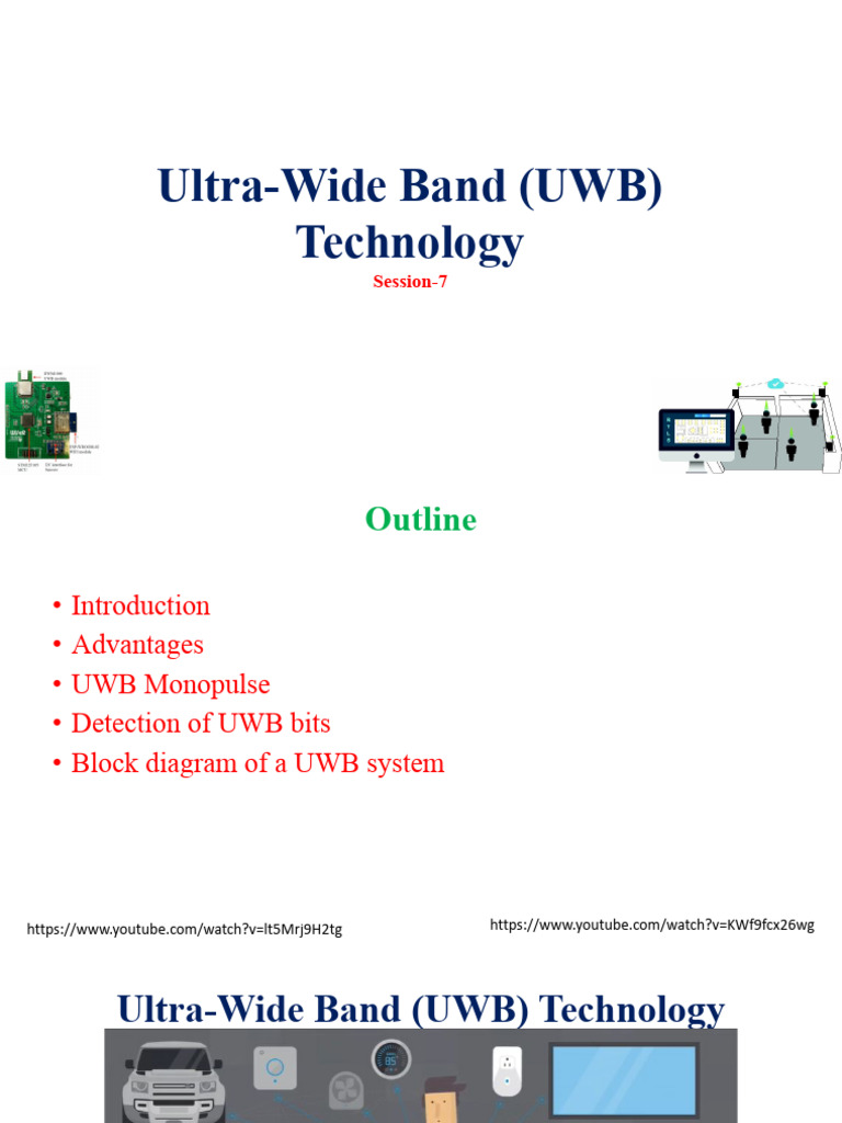 S-7 - Ultra-Wideband Technology | PDF | Ultra Wideband | Information ...