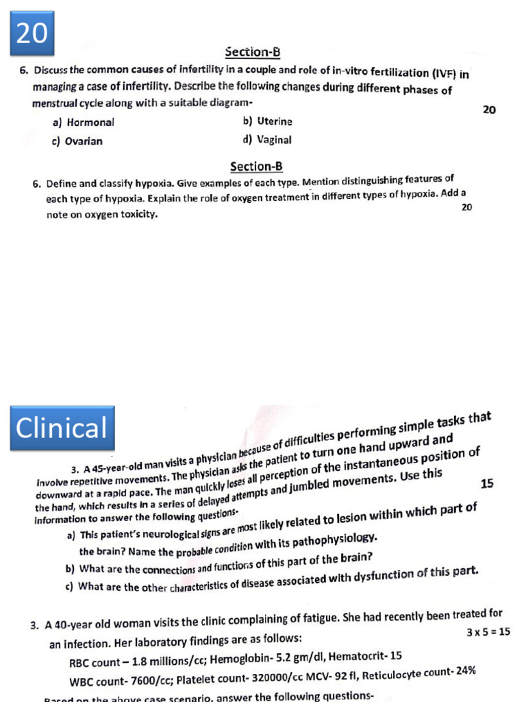 All Pyq Physiology Pdf