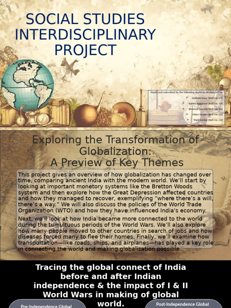 Sst Project | PDF | Bretton Woods System | Great Depression