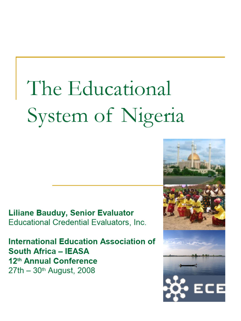 Education in Nigeria | PDF | Academic Degree | Educational Assessment ...