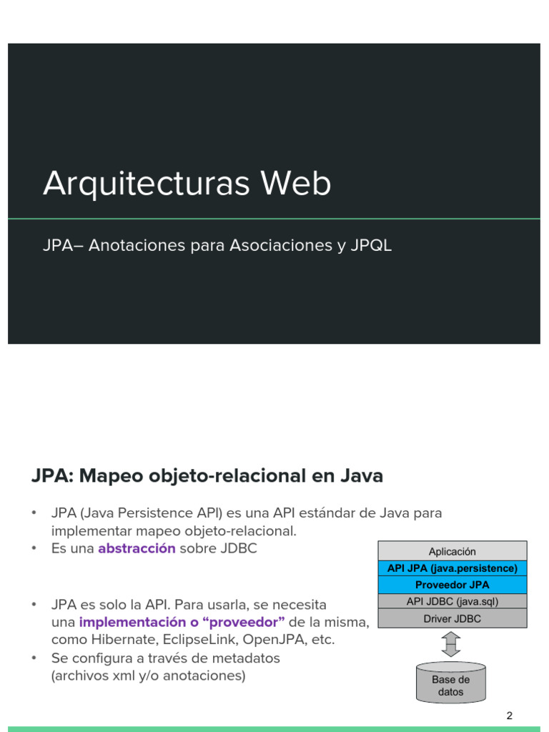 04-JPA-AnotacionesJPQL-2022 (1) | PDF | SQL | Objeto (informática)