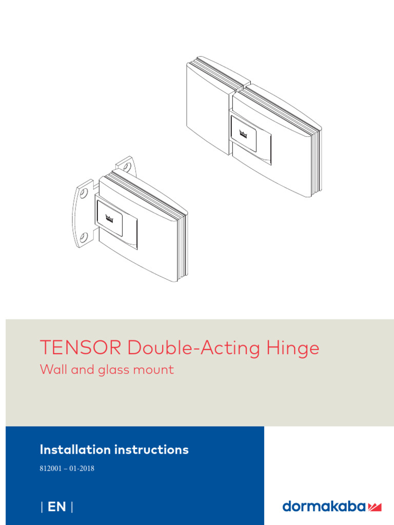 Tensor-wall-glass-mnts-INS-0118 | PDF | Door | Glasses