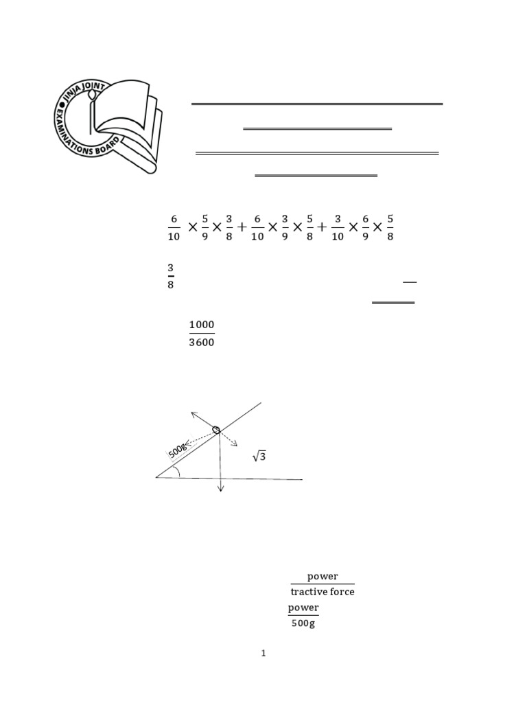Jinja Joint Mock Exam 2025 Guide PDF