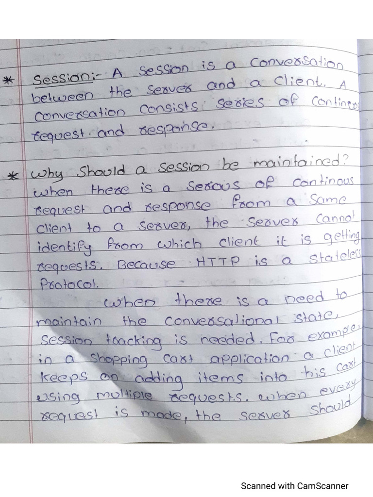 Sessions | PDF