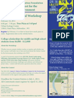 Dutton Contest Workshop Flyer