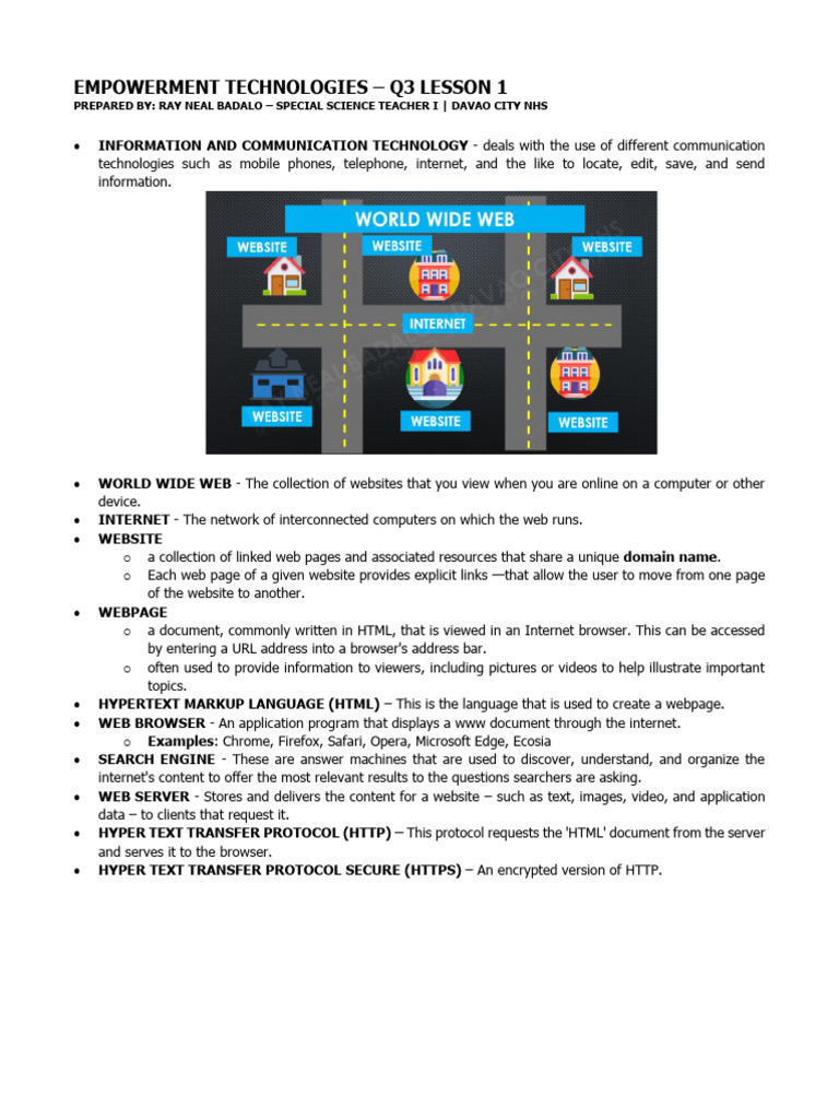 Understanding Web Technologies Basics | PDF | World Wide Web | Internet ...