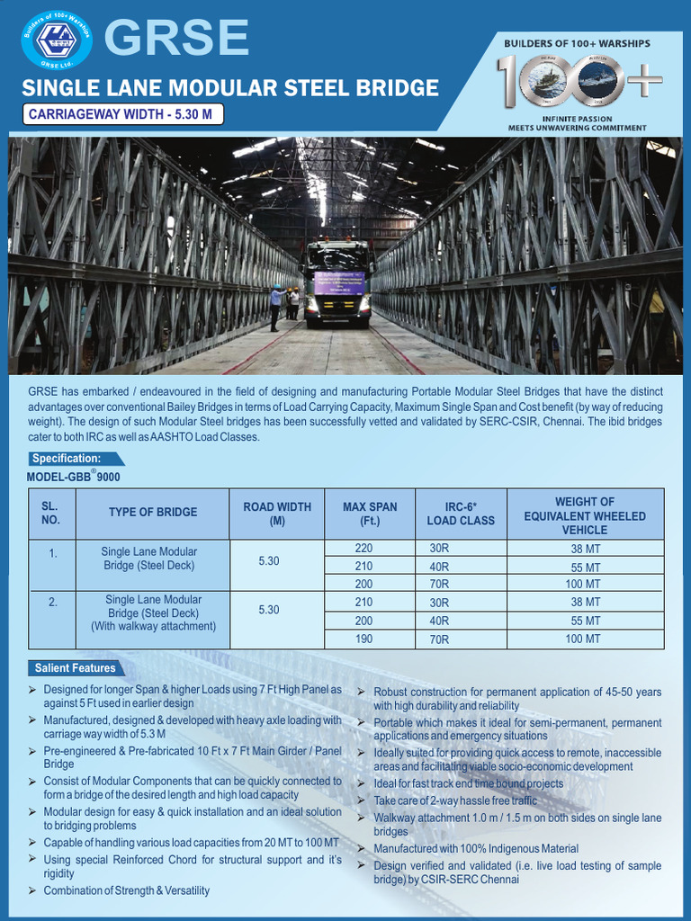GRSE Bridges | PDF | Bridge | Composite Material