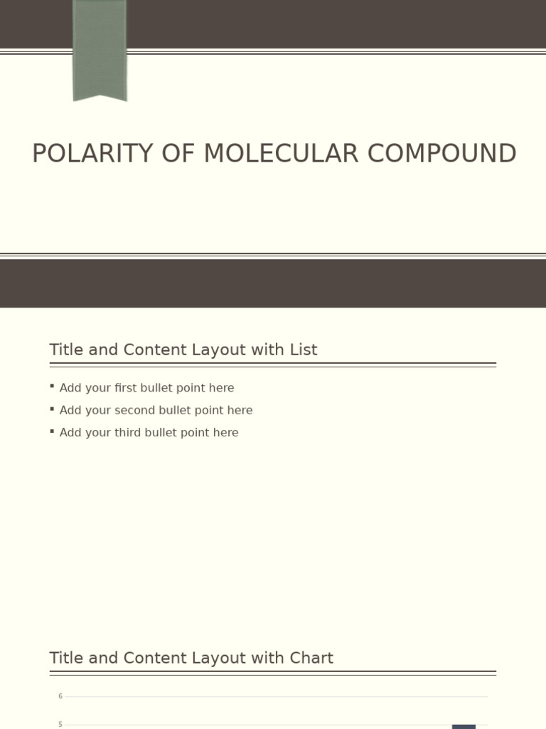 Polarity of molecular compound | PDF