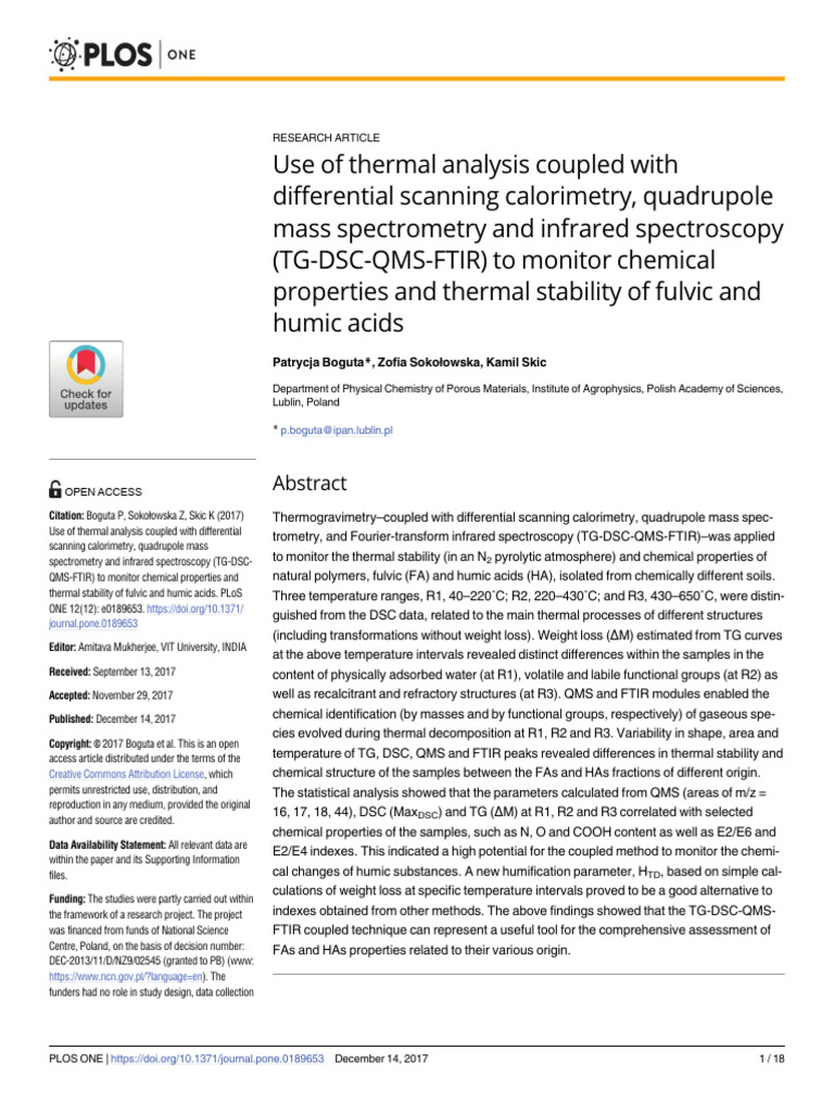 DDSC Journal | PDF | Differential Scanning Calorimetry | Thermal Analysis