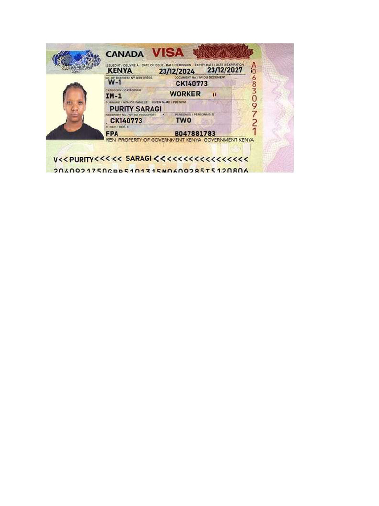 Visa PDF | PDF