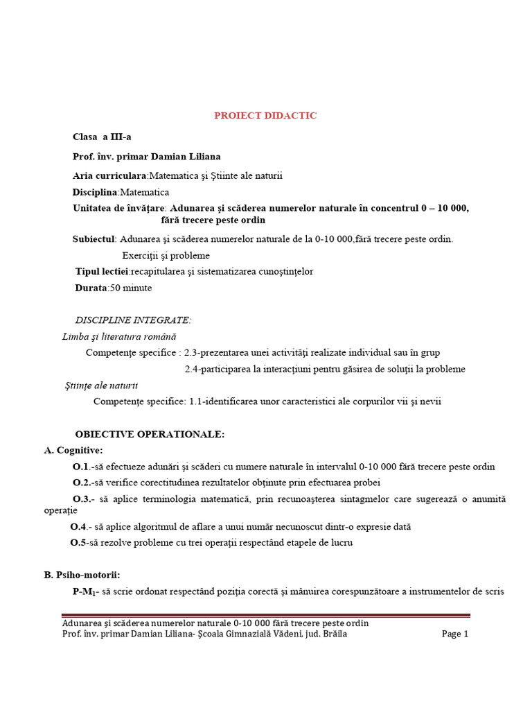 11 Damian Liliana Proiect | PDF