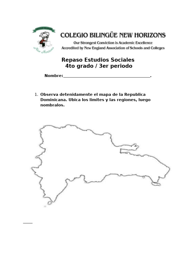 Repaso de Sociales 4to Grado | PDF