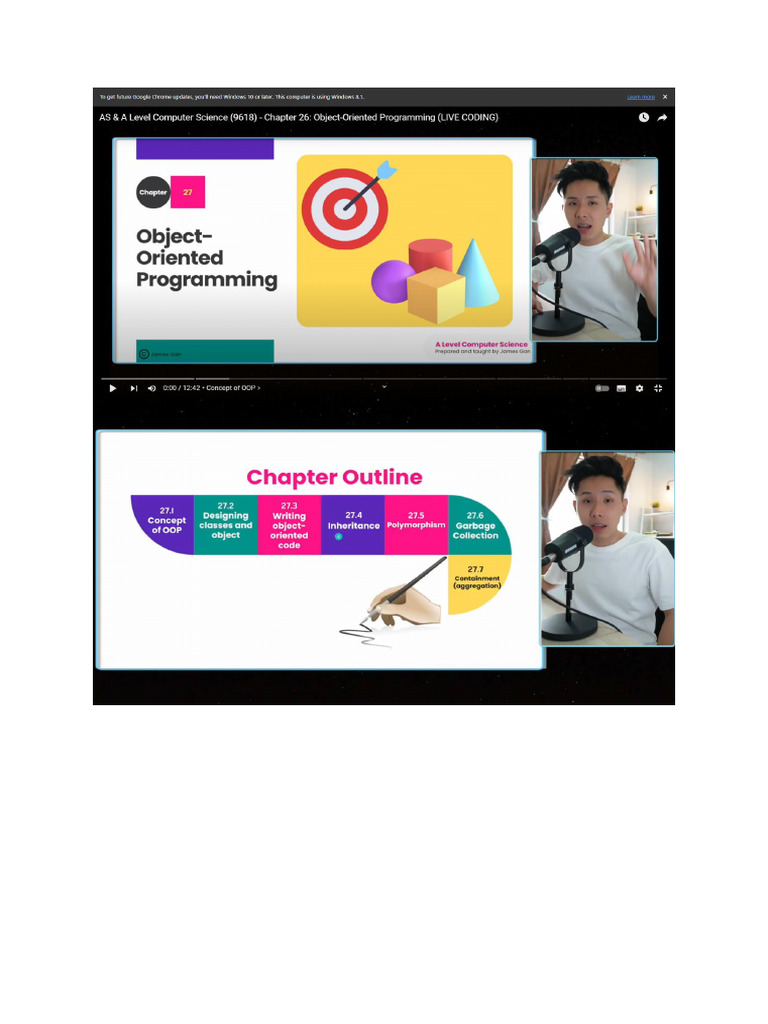 Cambridge A Level OOP PYTHON Notes | PDF