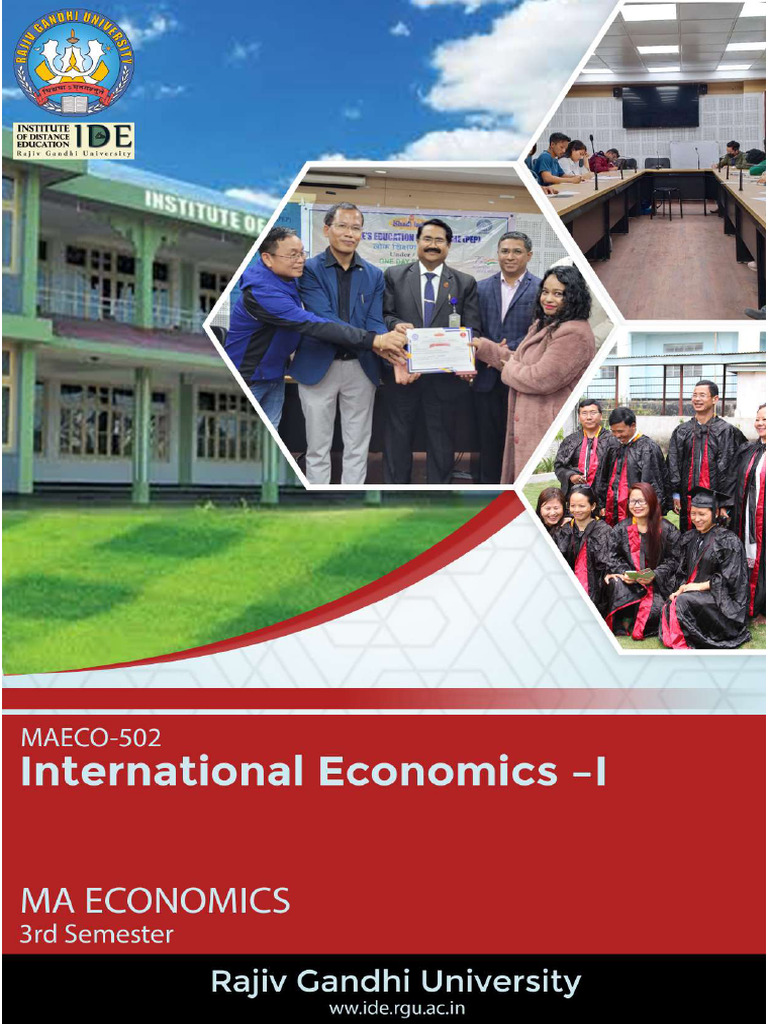 Maeco 502 | PDF | Comparative Advantage | Economics