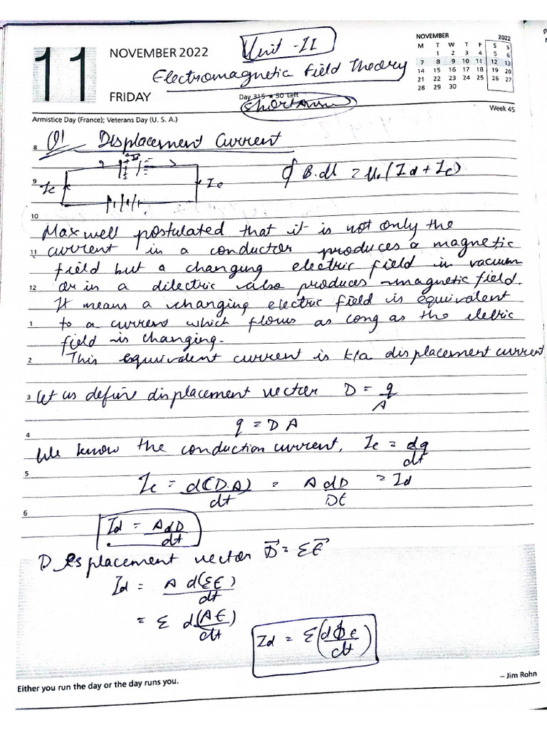 Unit Ii Electromagnetic Field Theory Pdf
