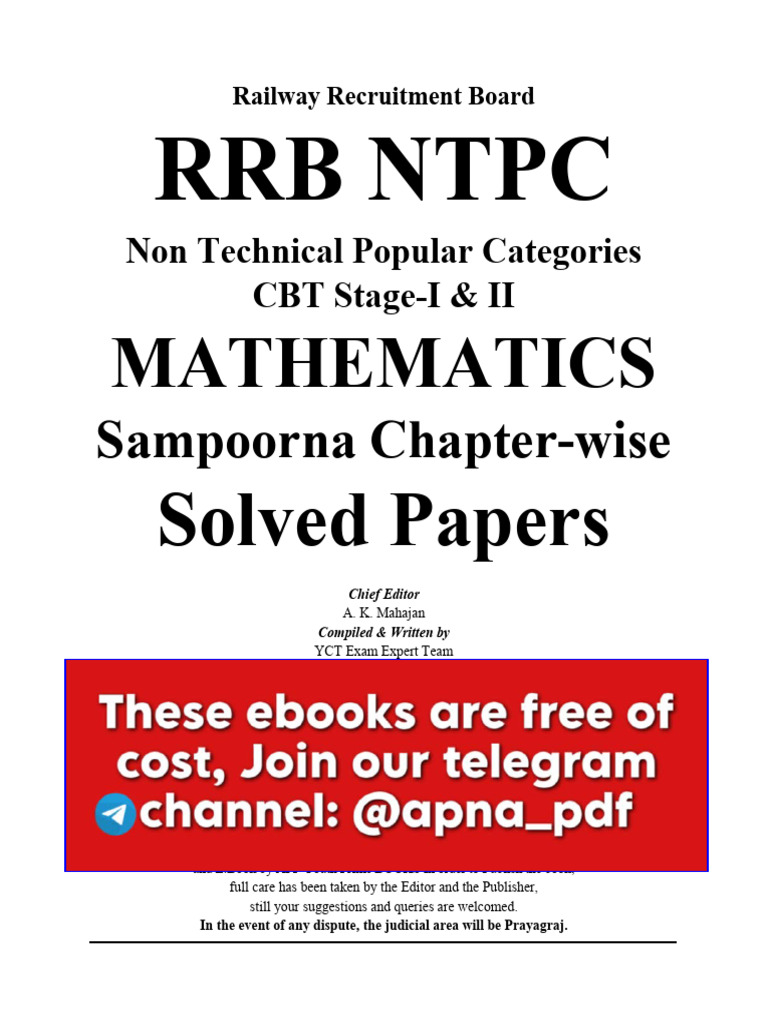 RRB NTPC Mathematics Guide PDF | PDF | Trigonometry | Trigonometric ...
